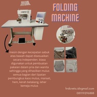 Mesin Jahit Garment Folding Machine