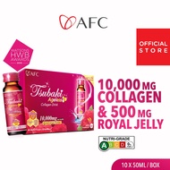 AFC Tsubaki Ageless Collagen Drink + Royal Jelly for Anti Aging Radiant Hydrated Skin Fight Pigmentation &amp; Acne Scar