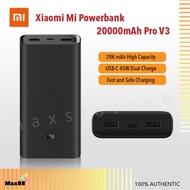 Xiaomi Mi Powerbank Pro 3 50W USB-C Super Fast Charging (20000mah) PB200SZM / PLM07ZM Power Bank V3