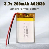 3.7V Lipo Cells 603048 1000Mah/303040-500mah/ 803040-900mah Rechargeable Battery 2.0Mm 2Pin Plug For