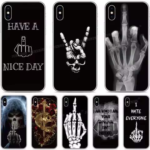 Middle Finger Cover For TCL 505 502 501 50 XE 10 20 Pro 30 SE 40 XL LE 4G Nxtpaper 5G K11 403 306 30