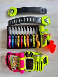 幪面超人 假面騎士 Dx Exaid ride gashat kimewaza slot holder gamer driver 玩家驅動器  必殺槽 十枝初期卡帶