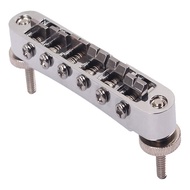 LP Bridge Tune O Matic Bridge Adjustable Chrome Plated Guitar Bridge for Guitars Musical Replacement