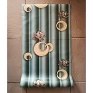 Wallpaper Stickers Uk 45cm X 10m Code No. 6057 Circle Lines 3d