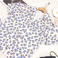 เสื้อฮาวาย lll Freesize lll IT089 เสื้อ ใส่เล่น สงกรานต์ แขนสั้น แขนตุ๊กตา ปกฮาวาย ลายดอก รุ่นคลาสสิ