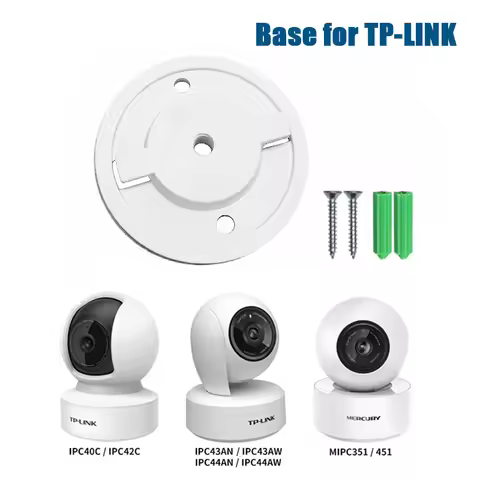 Camera Wall Mounting Base Security Camera Hanging Stand for TP-LINK IPC40C/IPC42C MIPC351/451 IPC43A