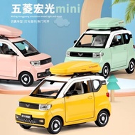 Chezhi Diecast Metal car Wuling MINI EV 1:24 pullback toy car