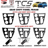 TCS PERODYA MYVI LAGI BEST ICON 2011-2017 CAR GEAR SHIFT PANEL FRAME COVER GARNISH ACCESSORIES