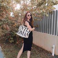 Gentle WOMAN TOTEBAG/GENTLE WOMAN CANVAS TOTEBAG