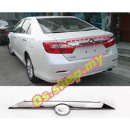 Toyota camry acv50 2012 - 2014 REAR BONNET BOOT BONET GARNISH CHROME Bar Moulding car Accessories be