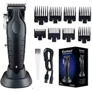 Kemei KM-2296 Professional Hair Clipper for Men Hair Cutting Machine with Seat Charger Hair Trimmer