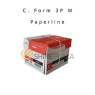 Continuous Form Paperline 3 Ply 9.5 x 11 Inch (K3 W)