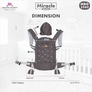 Mom's Baby Carrier SSC M-Shape 3 in 1 + Foot Strap Miracle Series MBG2060