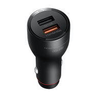 ชาร์จไฟเร็ว Honor Super Car Charger Max 66W ชาร์จรถแบบ USB คู่ กำลังไฟสูงสุด 100W ชาร์จเร็ว ปรับแต่ง