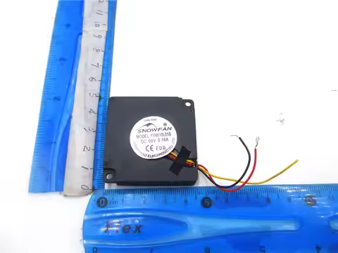 2PCS NEW FAN FOR YY2512H12B 12V 0.1A 2.5cm 25X25X10MM YY4510L05B 5V 0.16A 4.5cm 45X45X10MM Turbo air