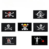Pirate flag Jolly Roger Banner Birthday Party Decoration