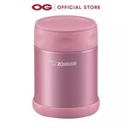 ZOJIRUSHI 500ml Stainless Steel Food Jar - Shiny Pink (SW-EAE50)