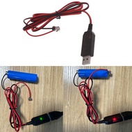 R* Rechargeable Lithium Battery USB Magnetic Charger Cord Wire for 3 7V 14500 16340