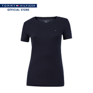 [Special Collection] Tommy Hilfiger เสื้อยืด ผู้หญิง รุ่น 76J4869 BDS - สีดำ