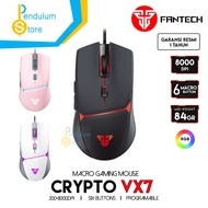 Fantech CRYPTO VX7 & CRYPTO II VX7V2 RGB Gaming Mouse Macro 8000 DPI 6 Button Programable