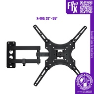 FuntechX X-200 / X-400 / CP502 Universal Adjustable Tilt Swivel TV Wall Mount For Monitor Or Flat Pa