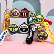 HP GANTUNGAN 3D NBA Basketball Keychain Basketball Keychain for Cute Unique Souvenir Bag Keychainhp