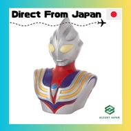 Lecre Ultraman Tiga Coin Bank, Approx. Height 19 cm, PVC, Item No. 159, Ages 6+