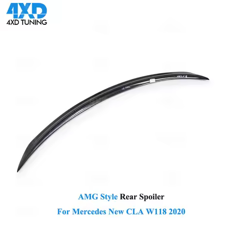 AMG Style Rear Spoiler For Mercedes 2020-UP C/X118 W118 CLA45 W118 CLA180 200 250 Carbon Fiber Trunk