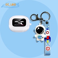 for UGREEN EchoBuds Magic Transparent soft case UGREEN T6 Magic Protective Sleeve Cute Astronaut Car