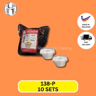 138-P MYCHEF ALUMINIUM FOIL TRAY WITH LID / BAKE CONTAINER - 510PCS PER PACK