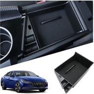 Ruiya 2021-2026 Elantra Center Console Organizer for Hyundai Elantra Accessories ABS Material Middle