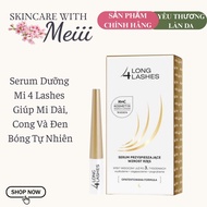 4 Lashes Eyelash Serum – Makes Eyelashes Long, Curved and Naturally Glossy