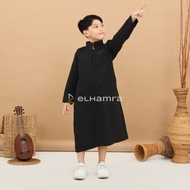 BESTPROMO ELHAMRA - CHILDREN'S ROBE AGED 3 YEARS - 14 YEARS BOYS' ZIPPER GAMIS A44M