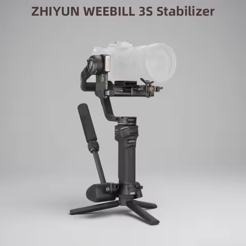 ZHIYUN Official WEEBILL 3S Handheld Camera Stabilizer 3-Axis Gimbal Bluetooth Shutter Gimbals for DS