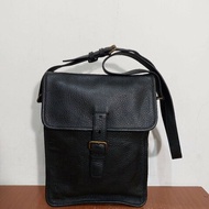 義大利製 Prada Messenger Bag 真皮 信差包 公事包 側背包 斜背包