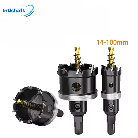 1 pc 5A Carbide Tip TCT Drill Bit Hole Saw 12-150mm Drill Bit Set Hole Saw Cutter For Stainless Stee