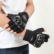 Sarung Tangan Motor Racing Equiptment Half Finger Cross Gloves Riding Sepeda Motor Pria Wanita