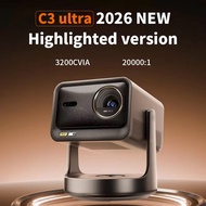 2026 New Bright Version Hisense C3 Ultra | 3200ANSI 4K UHD Triple Laser DLP Portable 3D Ready Home T