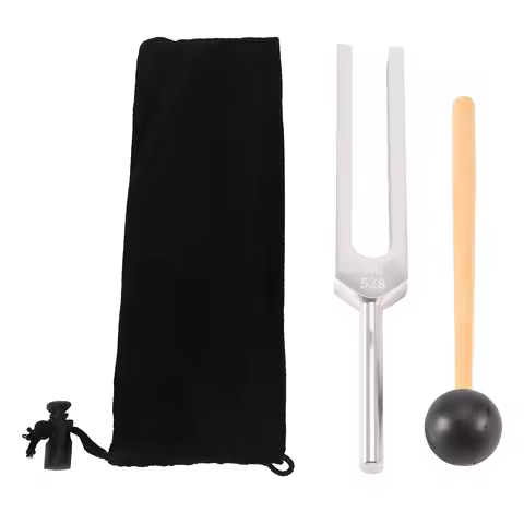 Trendy! Tuning Fork 528C 528HZ Tuner with Mallet Set for DNA Repair Healing Nervous System Testing T