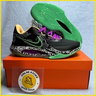 ♧ ∇ ◮ PRECISION 6 black green w/FREE socks and paper bag