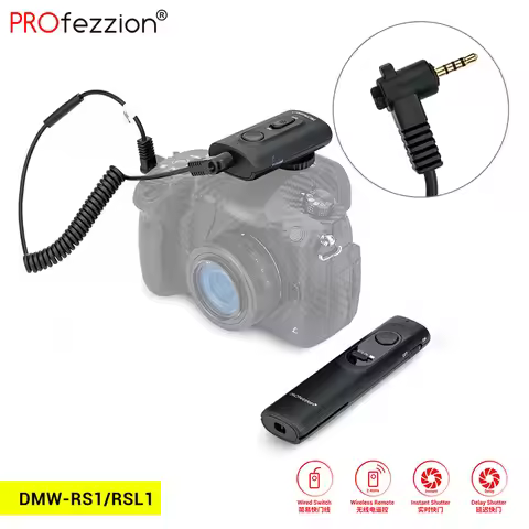Wireless Remote Control Shutter Release Accessories for Panasonic FZ2000 FZ1000 FZ 300 FZ200 FZ150 F