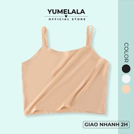 Women's Two-Piece Shirt Wearing Ao Dai in Smooth Fabric, Half-Length, 26cm Long, No Foam, Adjustable