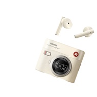 Remax retro camera wireless Bluetooth headphones, semi-ear-insertion noise-canceling headphones with