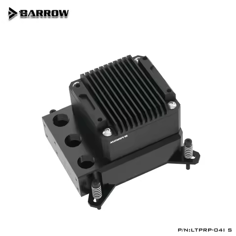 BARROW CPU Water Block For NTEL 115X 1200 1700 Cooler A4,Mini Computer Case Use Combo Pump Box Integ