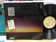 Classical LP : Alexander Gibson, Sibelius - Symphony No 5, EMI UK 黑膠唱片英國版  