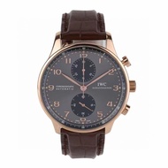 IWC IWC Portugal Series Watch Men's Watch 18K Gold Chronograph Automatic Mechanical IW371482Iwc