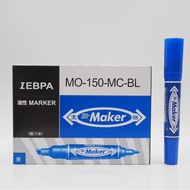 Combo of 100 indelible double-headed oil markers