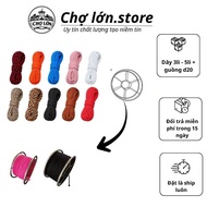 Combo D20 Stainless Steel Reel + Super Strong 5Li Thick Kite String for Flute Kite 2m 2m5 3m 3m5 4m 