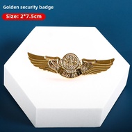 Security Badge Security Overalls Accessories Pilot Logo Aviation Captain Badge Sailor Badge Railway 