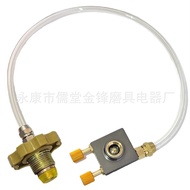 Pressure Relief Inflation Valve Outdoor Flat Gas Canister Conversion Adapter Camping Gas Canister Li